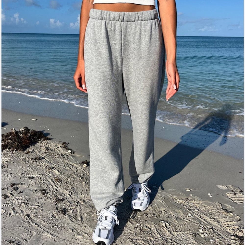 Brandy Melville Gray Rosa Sweatpants Trackpants